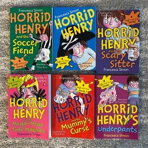 Horrid Henry books (set of 6)